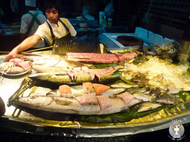 Frischer Fisch auf Koh Phi Phi, Thailand