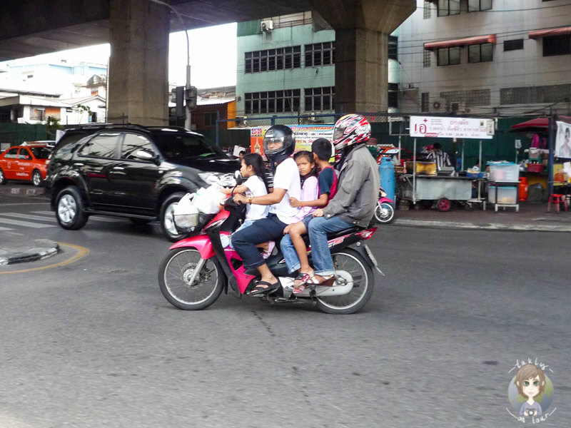Verkehr in Bangkok, Thailand