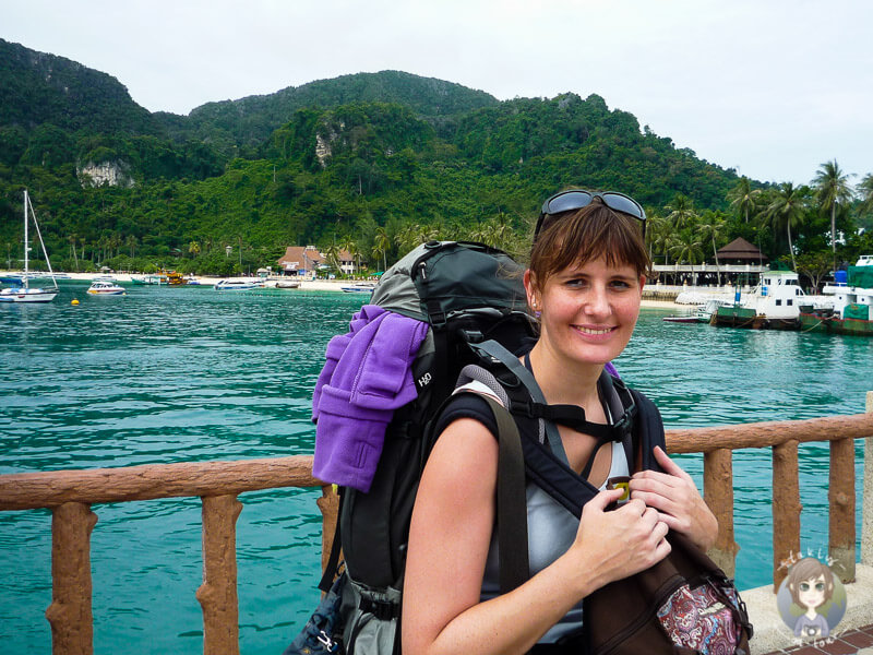 takly on tour in Thailand als Backpacker