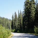 Die Fahrt über den Meadows in the Sky Parkway, BC, Kanada