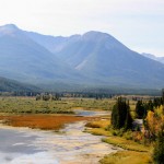 Viewpoint Vermilion Lakes, Banff, Kanada