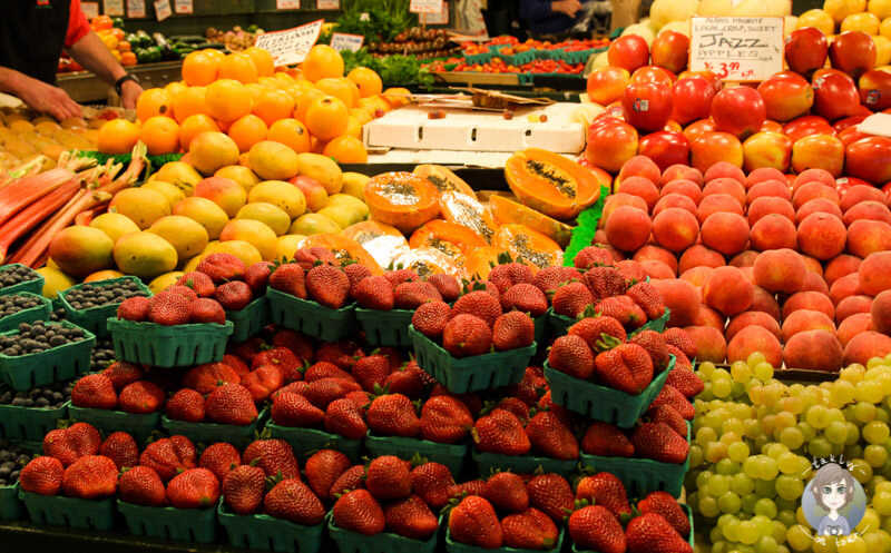 Obst auf dem Public Market Sattle