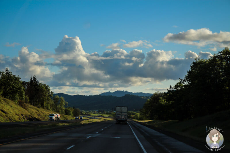 Straße in Washington, USA