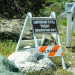 ausgebuchter Campingplatz am highway 1