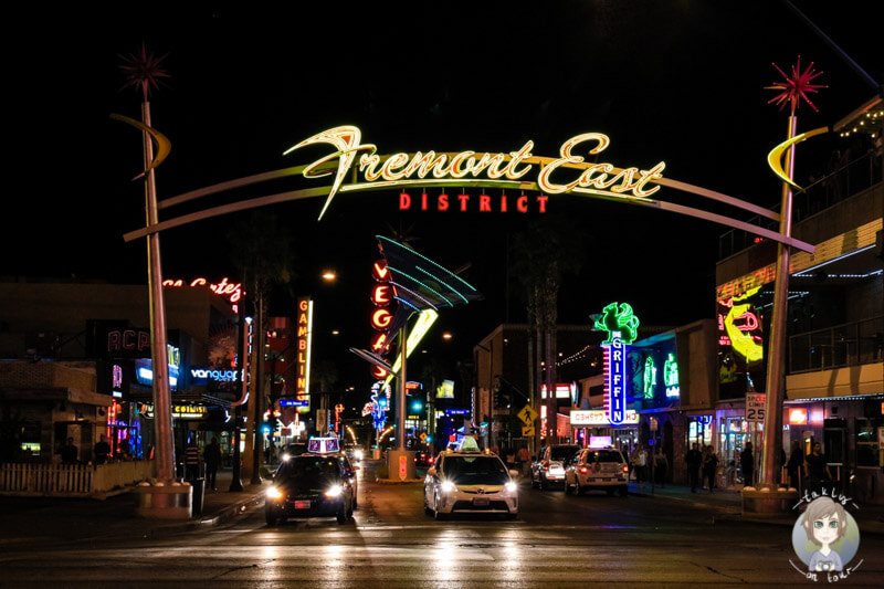 Fremont Street in Las Vegas