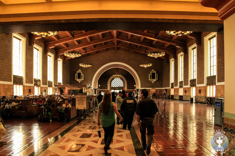 der bahnhof am Union Square in LA