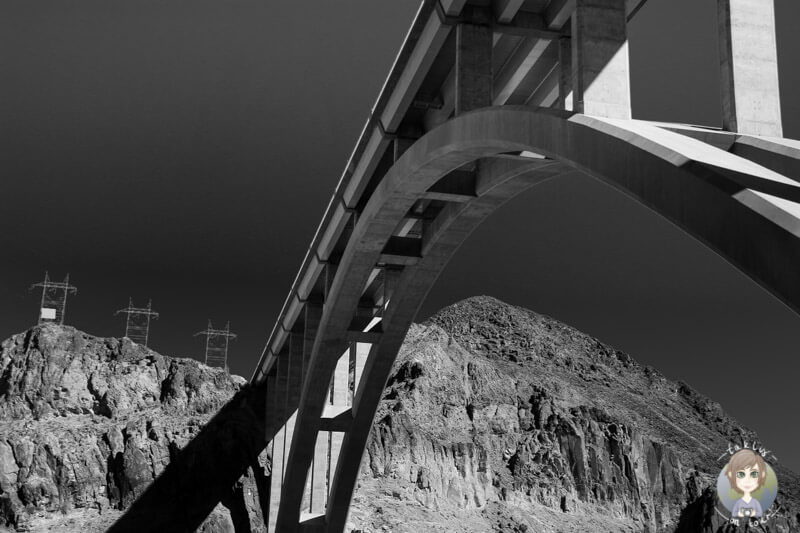 Die Brücke über den Hoover Dam