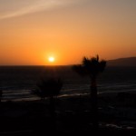 Sonnenuntergang am Jalama Beach in Kalifornien