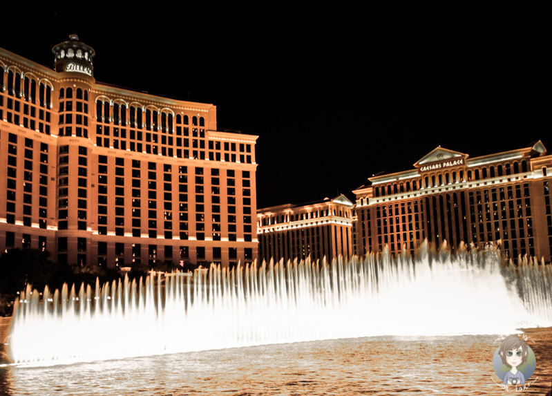 Wassershow am Bellagio, Las Vegas