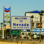 Grenze nach Nevada