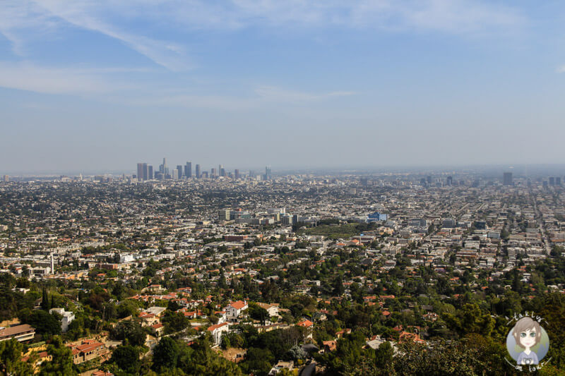 Blick auf die Stadt vom Observatoy, Los Angeles