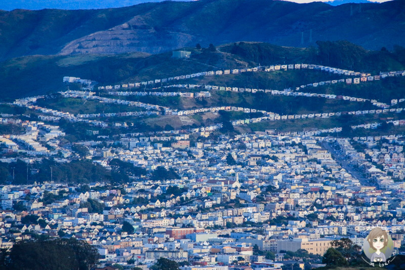 Blick auf San Francisco