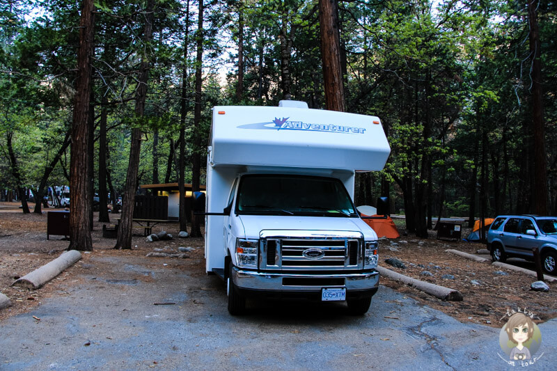 Upper Pines Campground im Yosemite Nationalpark