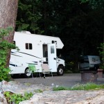 Campingplatz im Porteau Cove Provincial Park