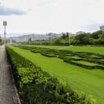 Der Park Park Eduardo VII in Lissabon