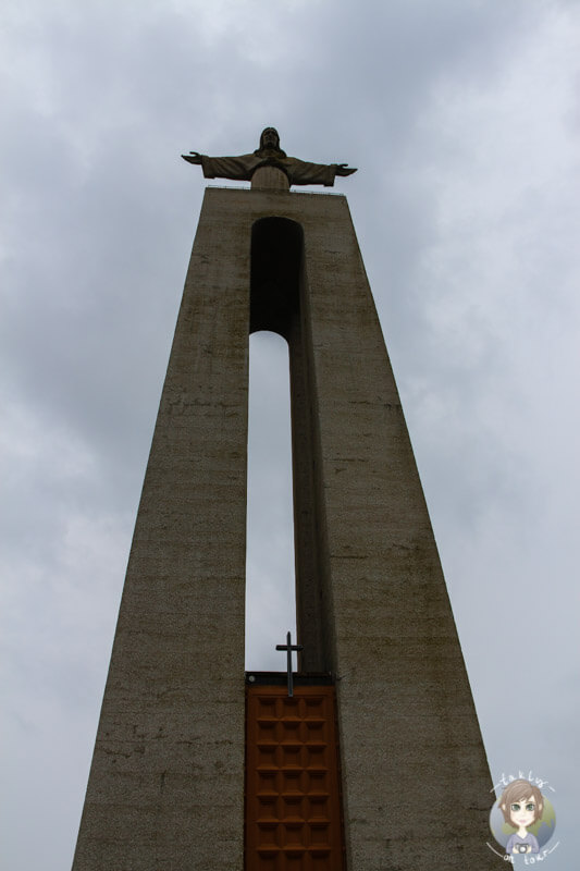 Die große Christusstatue, Cristo Rei in Almada
