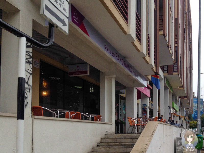 Ein kleines Café in Almada