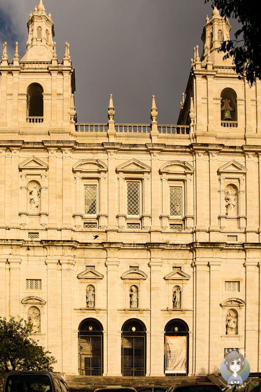 Die Paróquia de Sao Vicente de Fora in Lissabon