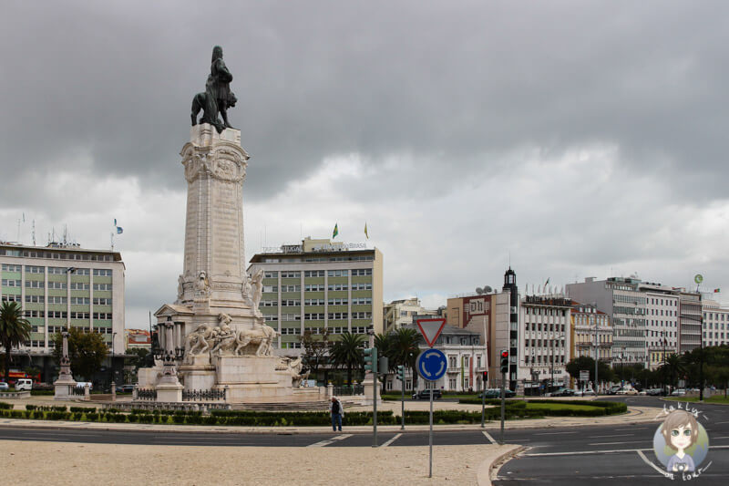 Praça Marquês de Pombal, Lissabon