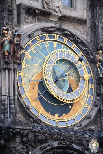 Astronomische Uhr in Prag am Rathaus