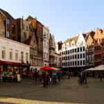 Vor der Liebfrauen Kathedrale in Antwerrpen