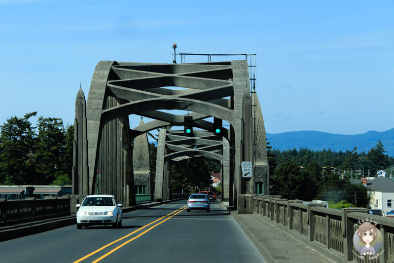 Eine Brücke in Oregon