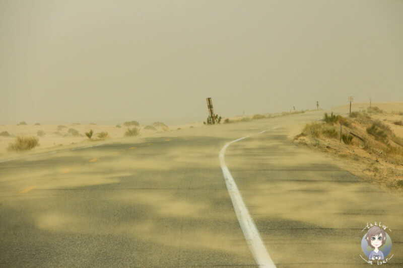 Sandsturm bei El Centro