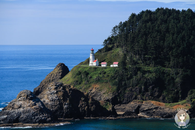 Der Heceta Head Leuchtturm in Oregon