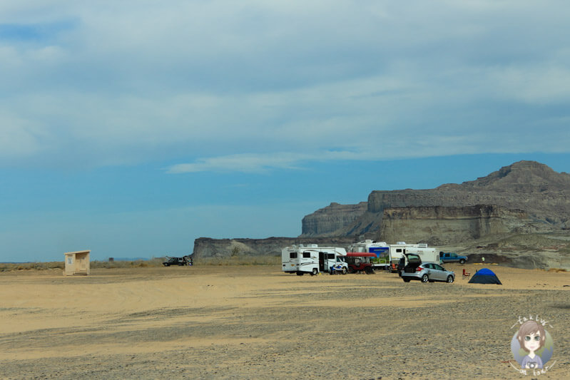 Campingplatz Lone Rock am Lake Powell