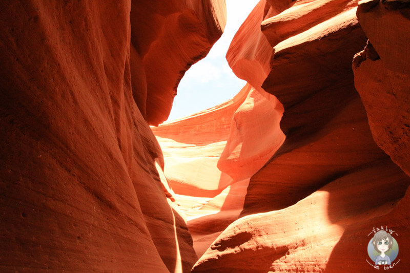 Sandformationen im Lower Antelope Canyon