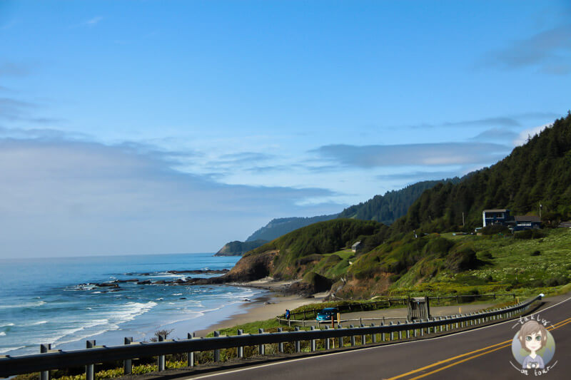 Küstenstraße in Oregon