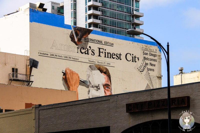 Wandmalerei in San Diego