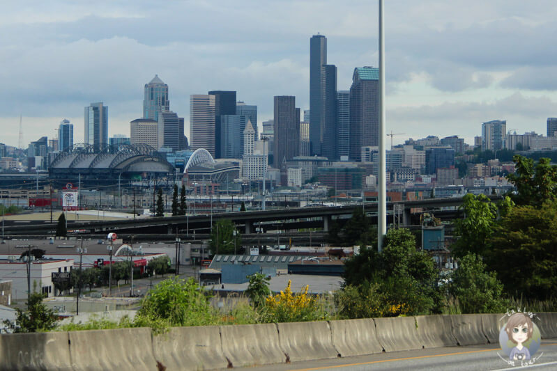 Fahrt an Seattle vorbei