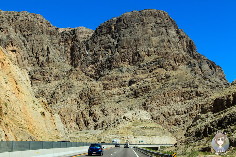 Fahrt durch Utah