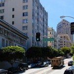 Cable Car Fahrt in San Francisco