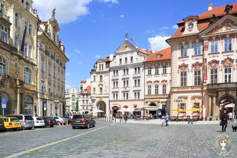 Der Altstaedter Ring in Prag