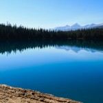 Auf der Wanderung um den Emerald Lake, Yoho Nationalpark, Kanada