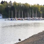 Die Segelboote am Sorpesee in Langscheid