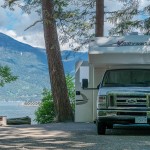 Camping im Porteau Cove Provincial Park, Nahe Vancouver