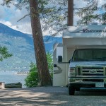 Camping im Porteau Cove Provincial Park, Nahe Vancouver