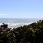 Aussichtsplattform an der Seal Kolonie am Cape Foulwind in Westport