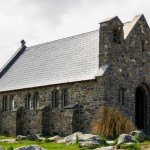 Die Church of the Good Shepherd in Tekapo, Neuseeland