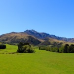 typische Landschaft in Neuseeland bei Clifden