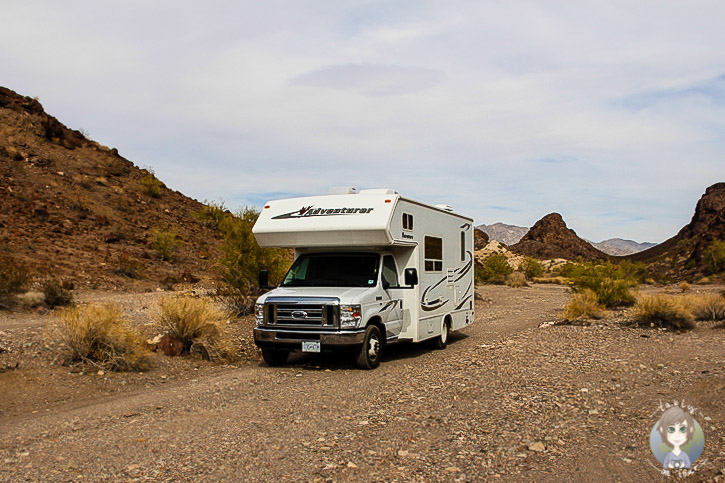 unser Campingplatz Craggy Wash in Lake Havasu City