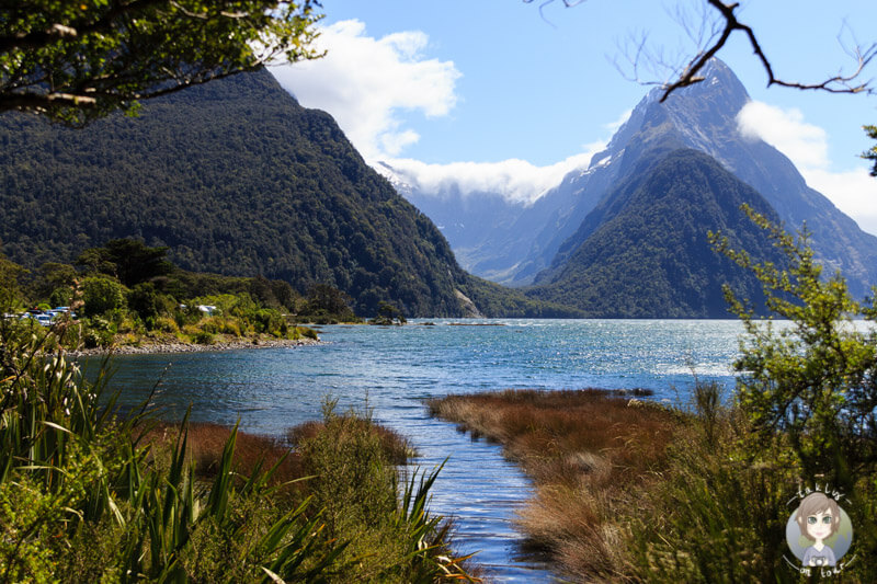 Der wunderschöne Milford Sound, Southland, Neuseeland