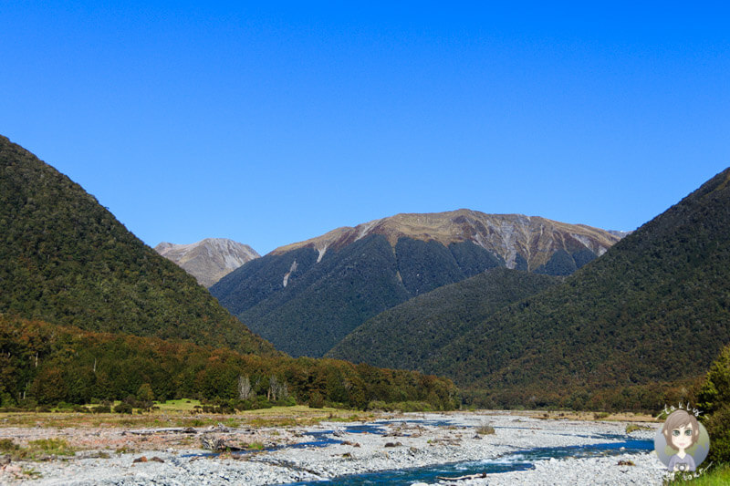 Fahrt über den Lewis Pass