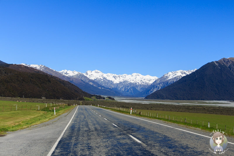 Die landschaftlich schönse West Coast Road