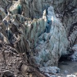 Höhle im Fox Glacier, Neuseeland