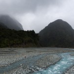 Gletscherwasser am Franz Josef Gletscher, Neuseeland
