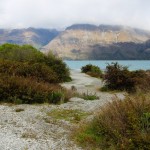 Einfahrt links 25 Mil Creek Freedom Camping am Lake Wakatipu